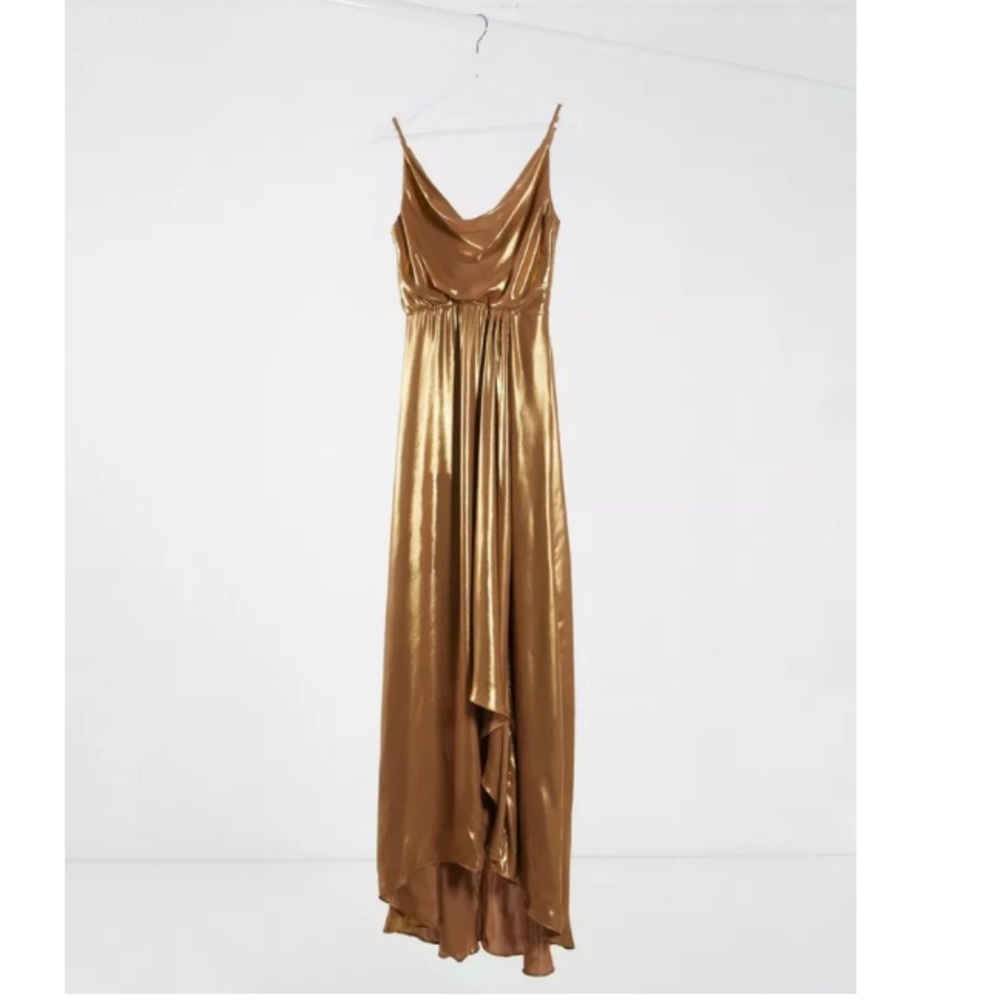 TFNC- Gold Dress